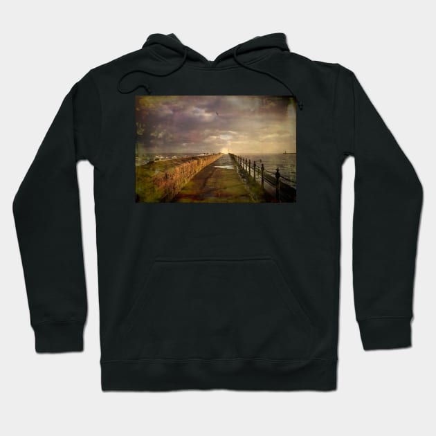 Artistic Blustery start to the day Hoodie by Violaman
